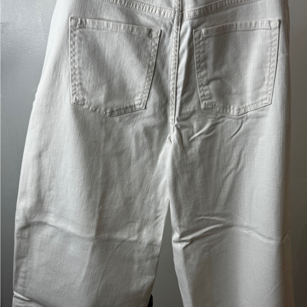 Banana Republic Men's Relaxed White Jeans